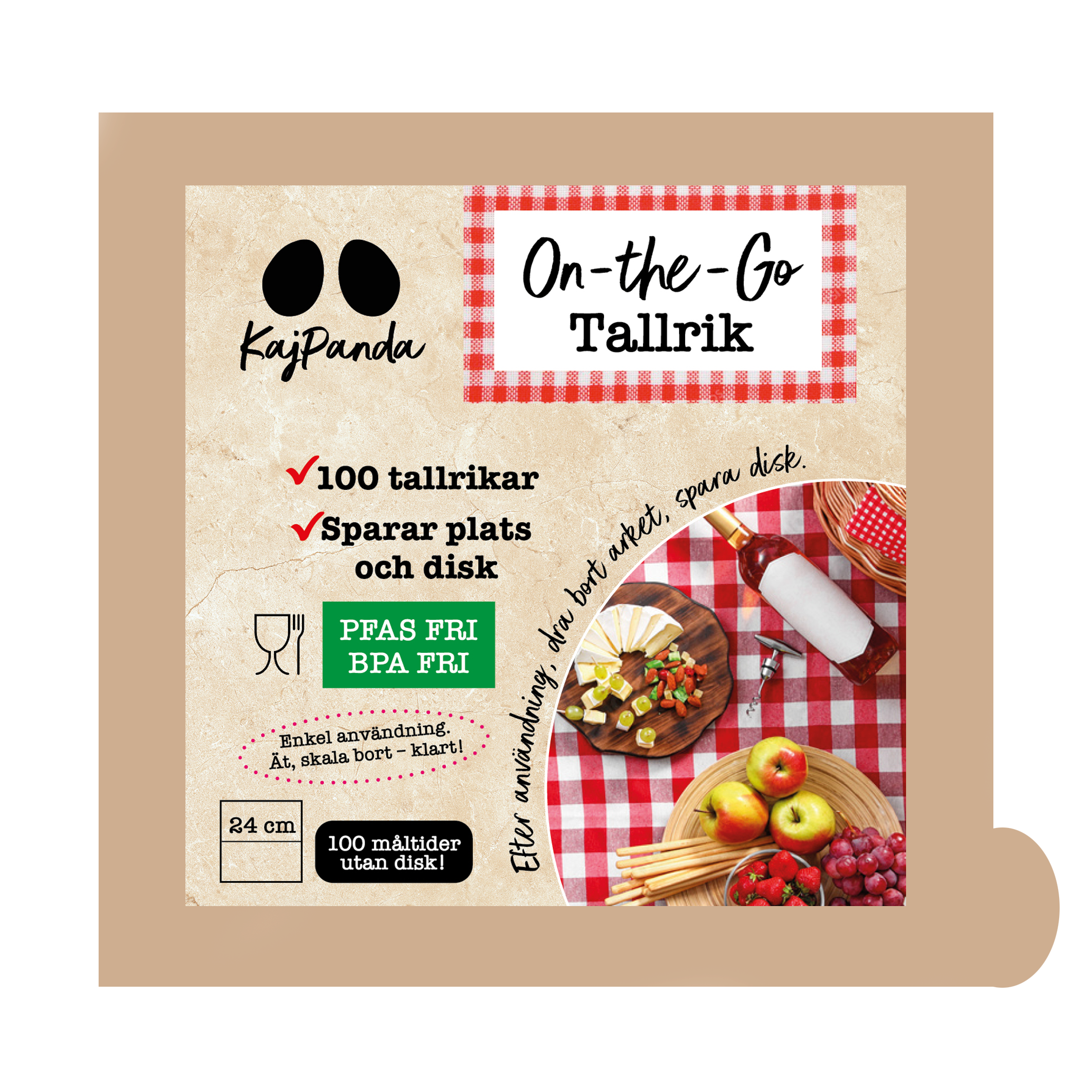 On the GO tallrik ( 1 frp = 100st måltider )